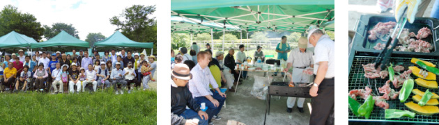 「患者会いずみ」主催のBBQ