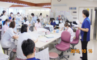 スタッフ向け避難訓練