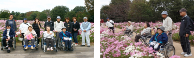 昭和記念公園の様子